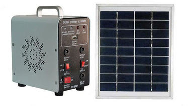 Hiệu quả cao Thống 4W 6V 4Ah di động Off Grid năng lượng mặt trời Hệ thống điện cho nhà