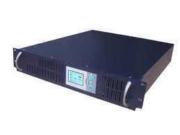 1KVA 0.7kw Rack mount UPS trực tuyến 115 - 300V AC đầu vào, đầu ra sóng sin thuần túy