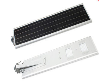 6m Chiều cao 12W Đèn Warm trắng Bridgelux IP66 ngoài trời tích hợp năng lượng mặt trời đường LED