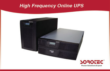 0.9 Đầu ra trực tuyến rack mountable UPS RS232 50 / 60Hz Đối với VoIP
