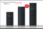 3 Pha online High Frequency UPS Với IGBT Rectifier 208Vac Đối với Ngân hàng