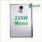 225 W quang điện Molycrystalline Solar Panels Với hạng A Pin mặt trời