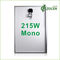 215 Watt Mono PV Solar Panel hạng A Pin mặt trời cho nối lưới / Grid System-tied