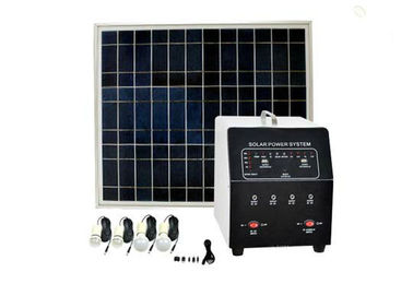 150 Watt AC Off Grid năng lượng mặt trời Hệ thống điện, 12V / 10A Bộ điều khiển