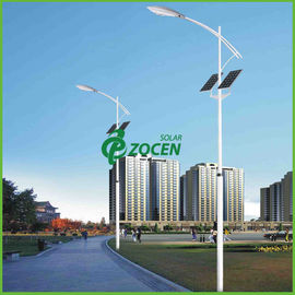 112W 14400LM 6500K pin mặt trời Đèn đường Đối với Main Road 12M Cực