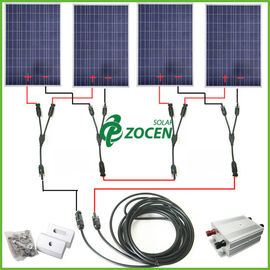 Stand Alone di 400W trệt Solar Panel Gắn Hệ thống 110V - 240V