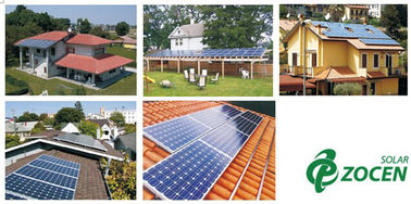 Đất gắn 3.36KW AC Off Grid Solar Power Systems Đối với địa điểm từ xa