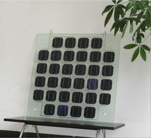 Đen Tuỳ Shaped 1000VDC lớn đúp Glass Solar Panel 1000 * 1700mm