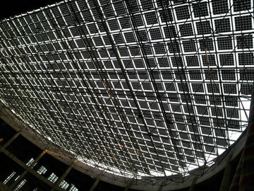 Đen Tuỳ Shaped 1000VDC lớn đúp Glass Solar Panel 1000 * 1700mm