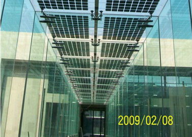 Đen Tuỳ Shaped 1000VDC lớn đúp Glass Solar Panel 1000 * 1700mm