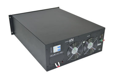 Tần số cao Rack Mount UPS 6KVA Để 10KVA, Online EPO UPS