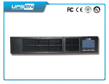 Rack mountable online UPS 1-10Kva với 19 &quot;2U 3U chiều cao và External Battery Pack