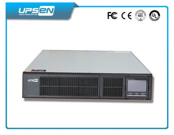 Một pha 1KVA / 2KVA 3KVA chuyển đổi kép trực tuyến UPS Kệ Loại Đối với máy chủ / Trung tâm dữ liệu