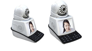 Máy ảnh IR Wireless IP Security nhỏ với độ nét cao lưu trữ 3D Noise Filtering