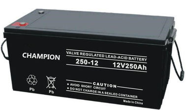 6FM250G 12v 250ah Pin Khoáng Chất Dạng Chì Sạc Có Thể Sạc Lại Đối với Hệ Mặt Trời Không Hệ Mặt Trời