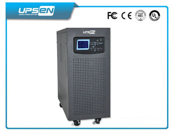 Không nghỉ 2 pha 240V / 208V / 110V UPS 6KVA - 20KVA online UPS với màn hình LCD hiển thị