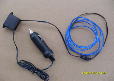 4mm / 5mm electroluminescence LED EL Wire Với DC 12V Inverter Đối với cửa và tường