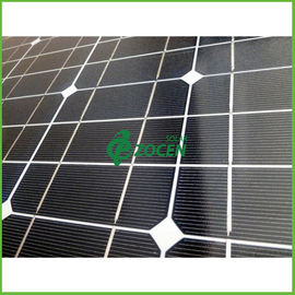 Hiệu suất cao 100W 18V Mono tinh Solar Panels Đối với sạc 12V Battery