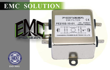 RFI đơn pha 50 / 60Hz Power Line Filter, High Performance