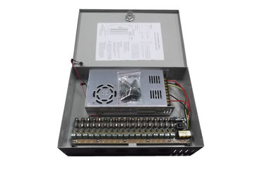 12VDC 300W CCTV Power Supplies 50Hz / 60Hz Đối với IP Camera, EN55011 Class B
