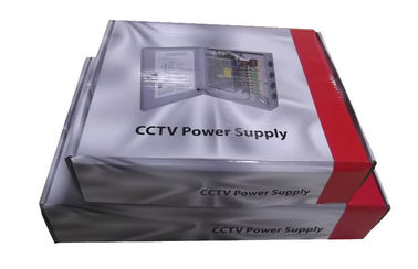 12VDC 300W CCTV Power Supplies 50Hz / 60Hz Đối với IP Camera, EN55011 Class B
