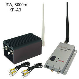 8km dài truyền Dải 8 kênh CCTV video transreceiver tốc độ 1,2 GHz video Tên người gửi