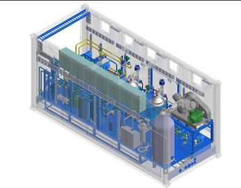 Nhà máy Genset Power, container Nhà máy điện 20MW 400V / 11KV / 23KV