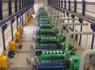 10 Nhà máy Genset Power * 2000kW 11kV Với cách âm Diesel Generating Set