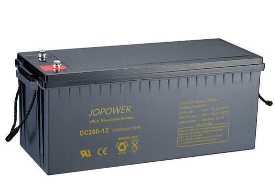 12 Volts VRLA sâu Cycle Pin 200Ah cho Tắt Hệ thống lưới điện năng lượng mặt trời